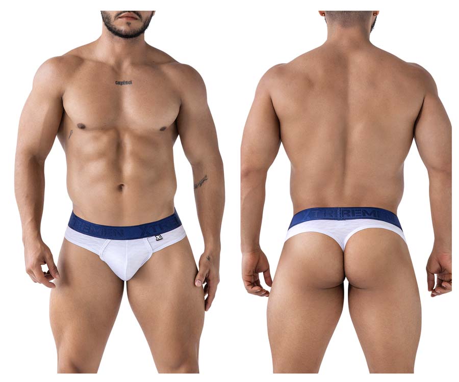 [Xtremen] Microfiber Thongs White (91241)