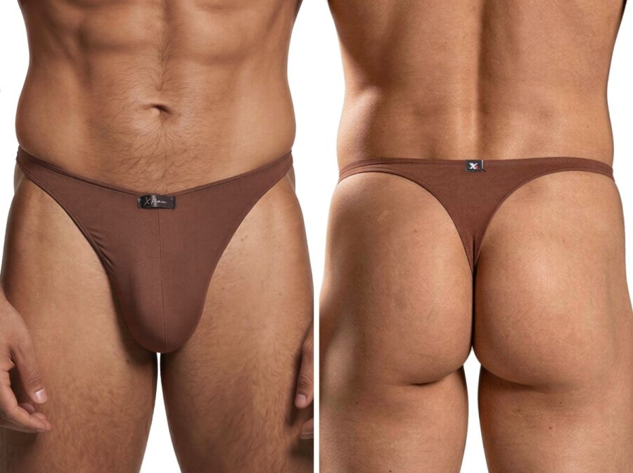 [Xtremen] Microfiber Thongs Chocolate (91254)