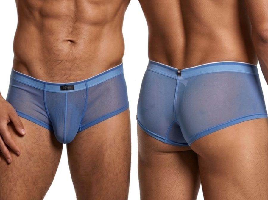 [Xtremen] Microfiber Mesh Briefs Blue (91263)