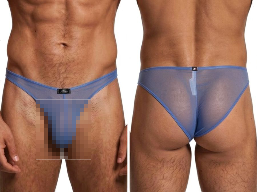 [Xtremen] Microfiber Mesh Bikini Blue (91264)