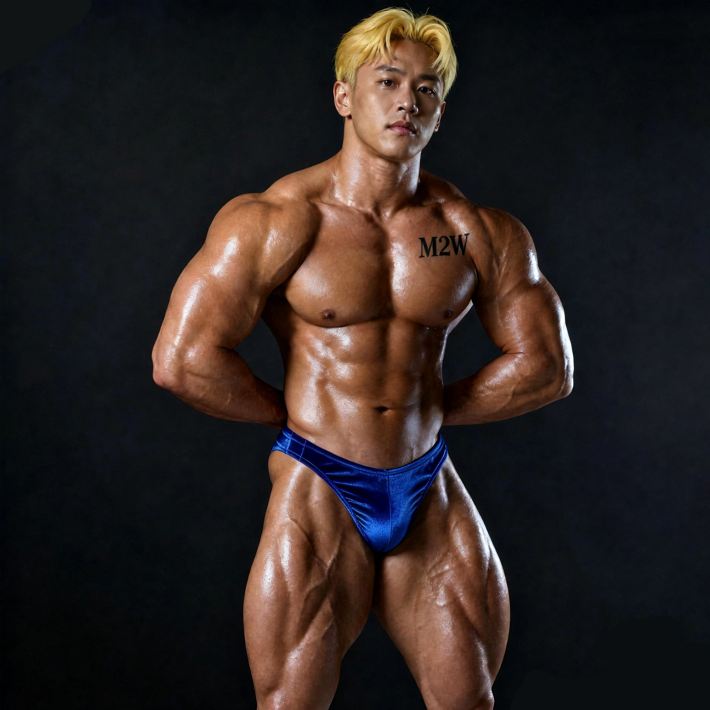 [POSINGWEAR] Azul Velvet Posing Suit
