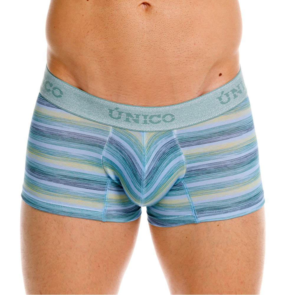 [Mundo Unico] BOXER CORTO SURCO AZUL 7인치 (26040100113-46)